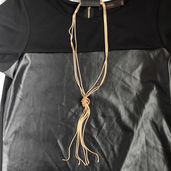 Banana Republic Jewelry - NWT Banana Republic Long Gold Plated Necklace